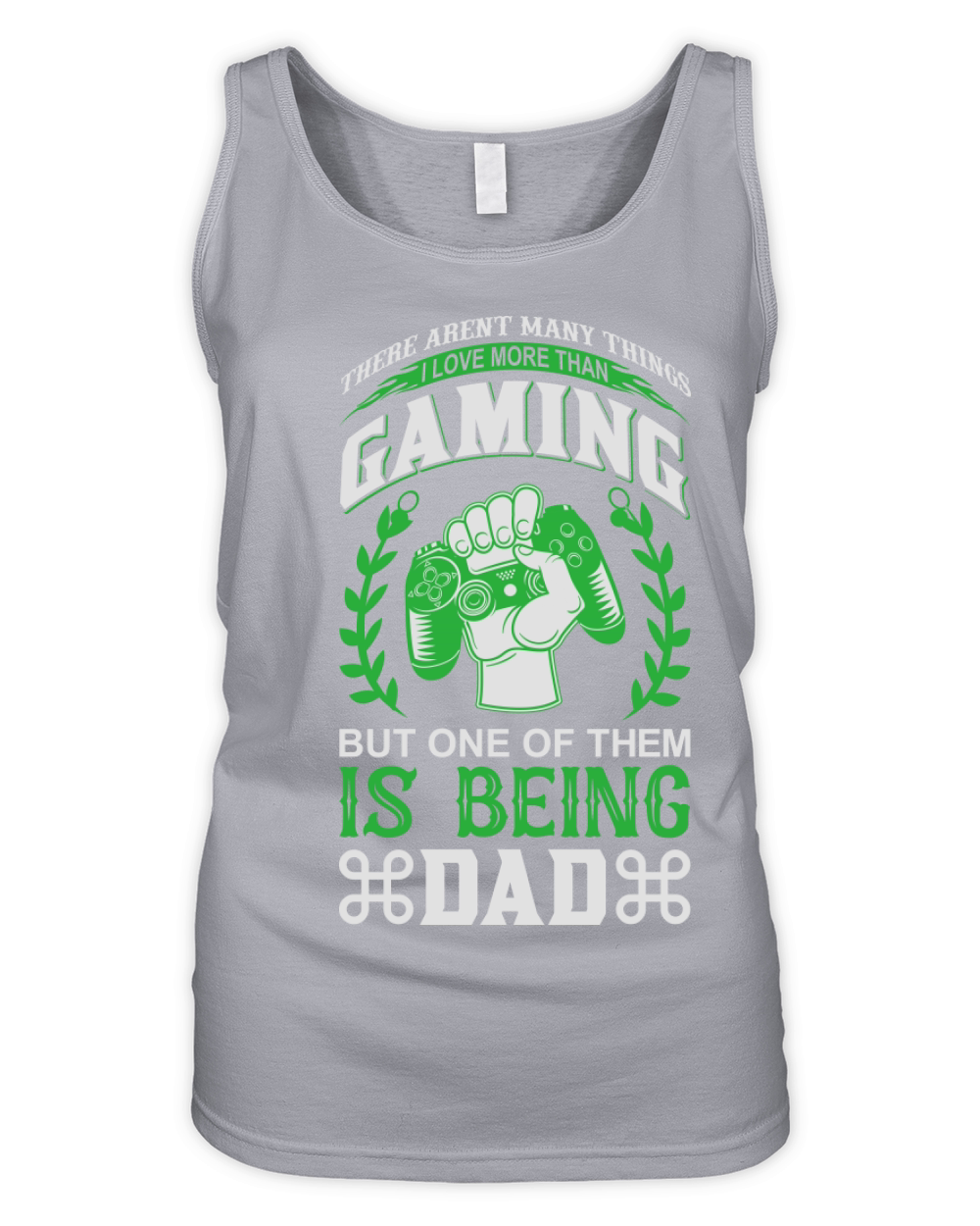 I love Dad more than Gaming Organic Women's Tank Top