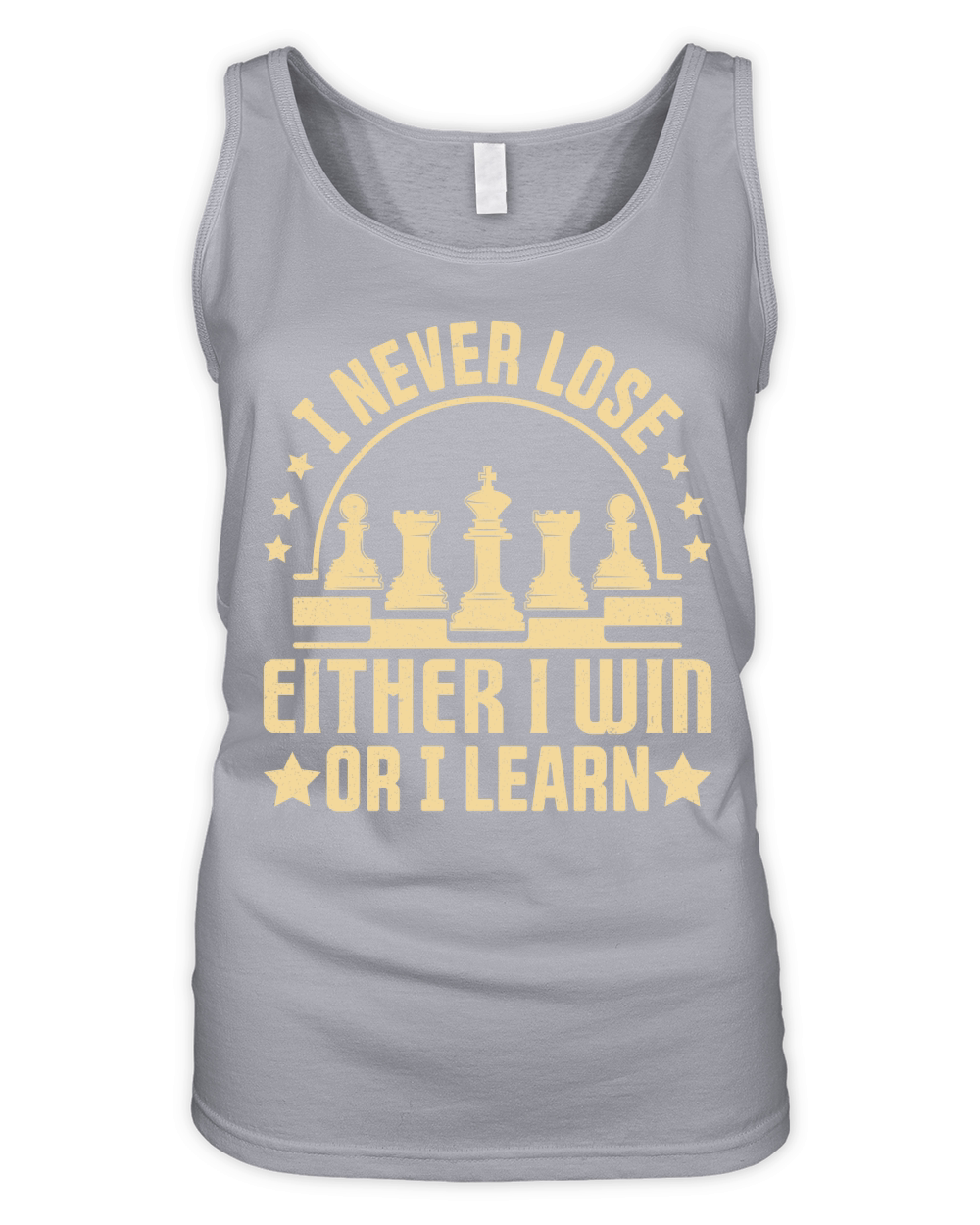I never lose either i win or i learn Organic Women's Tank Top