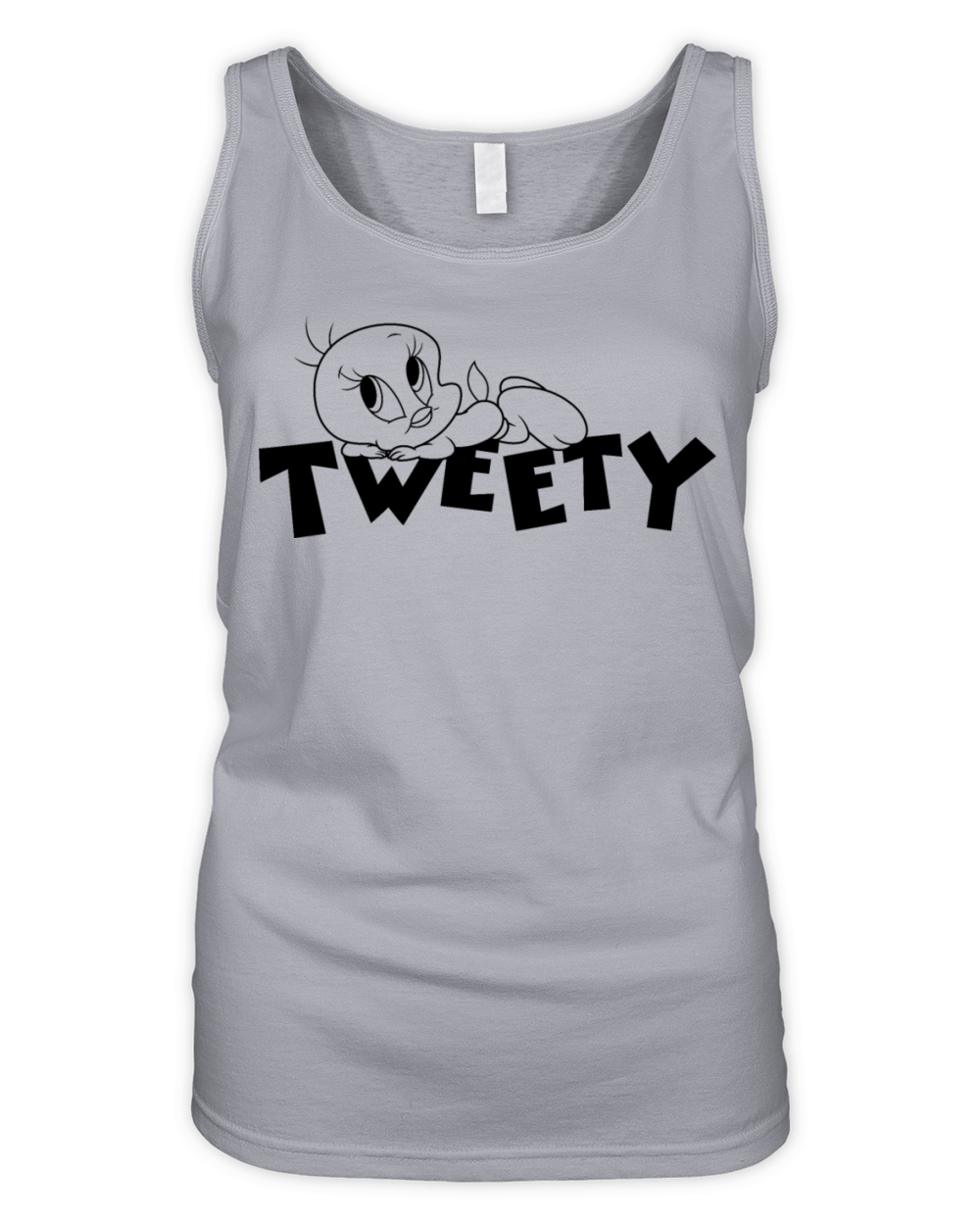 Looney Tunes Tweety Bird Organic Women's Tank Top