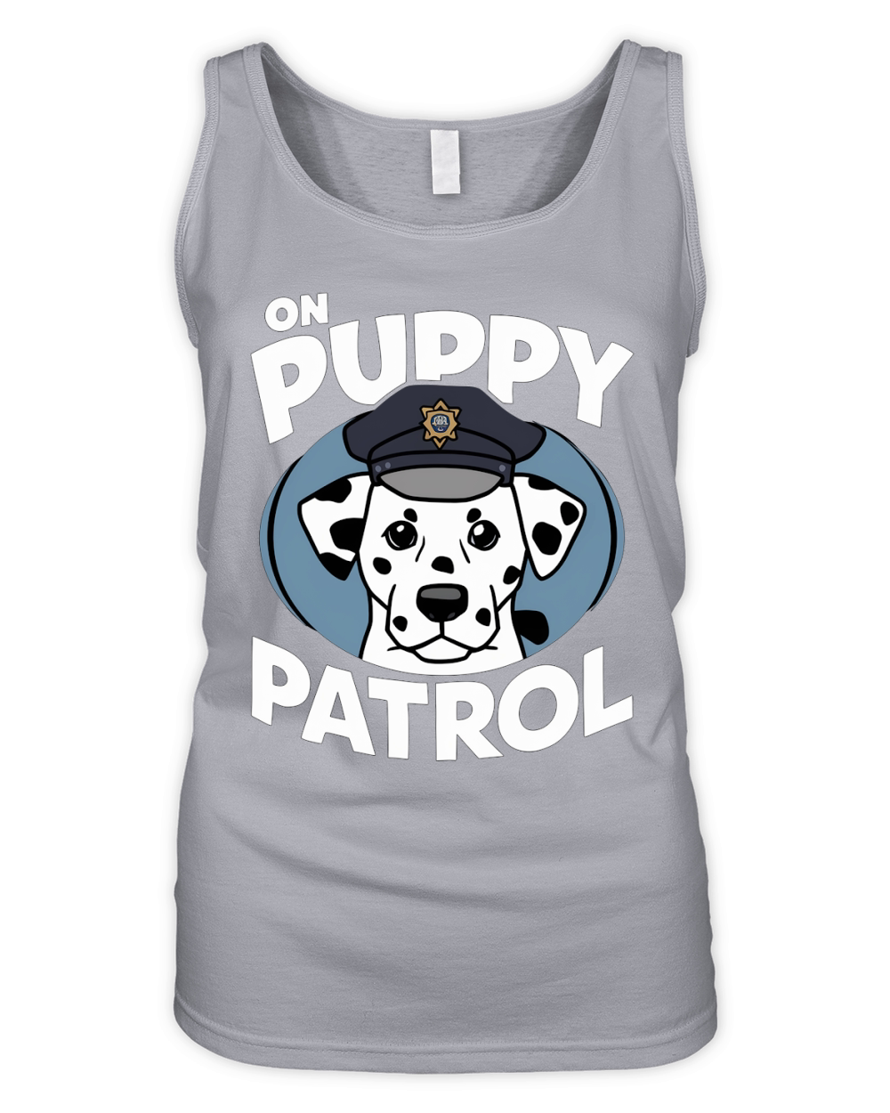 On puppy patrol Organic Women's Tank Top
