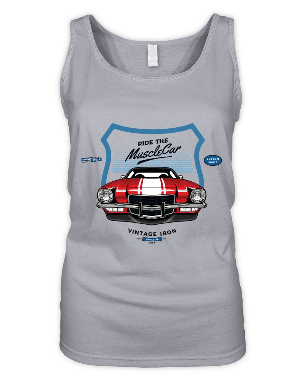 Vintage Car 20 Organic Women's Tank Top