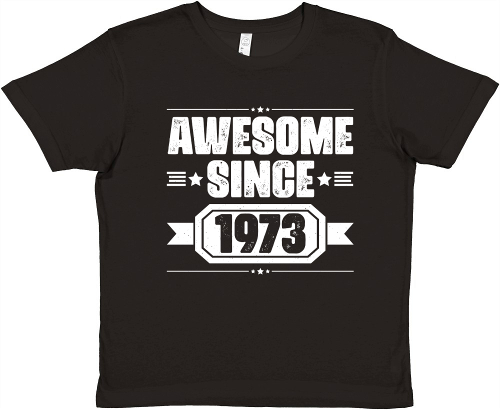 Awesome Since 1973 Premium Kids Crewneck T-shirt