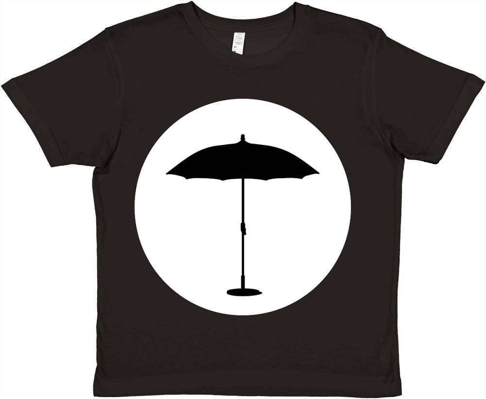 Beach Umbrella (6) Premium Kids Crewneck T-shirt