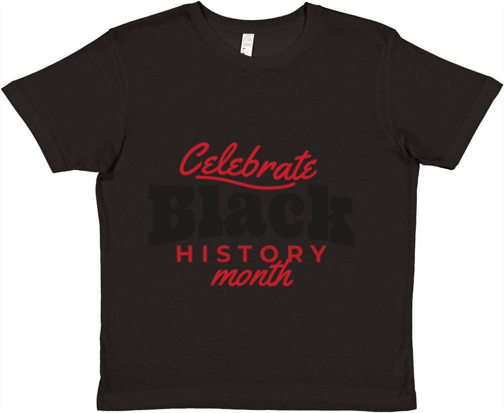 BLACK HISTORY Month Premium Kids Crewneck T-shirt