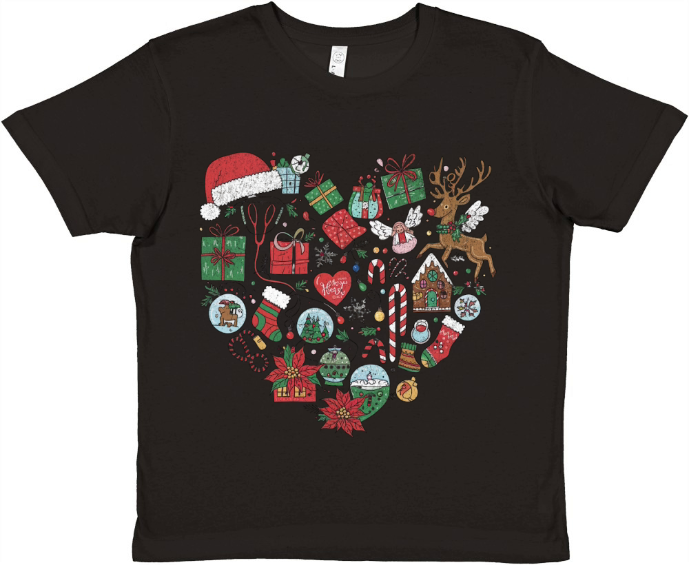 Christmas Nurse Sublimation Bundle 12 Premium Kids Crewneck T-shirt