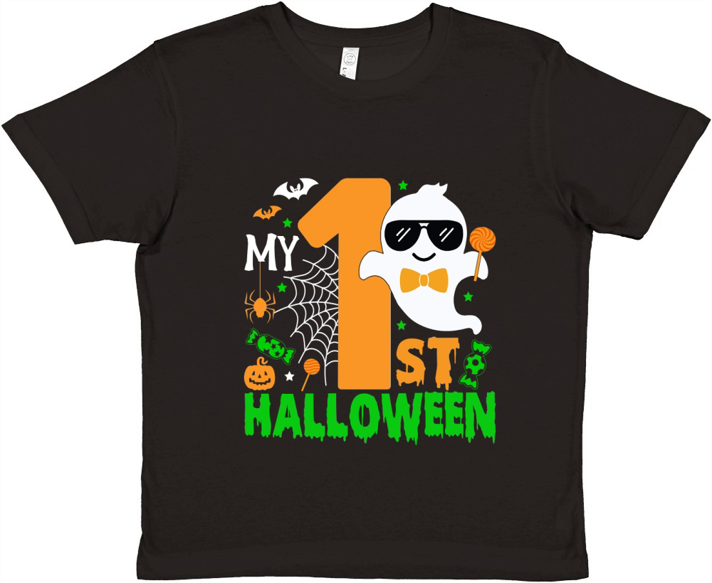 my 1st halloween Premium Kids Crewneck T-shirt