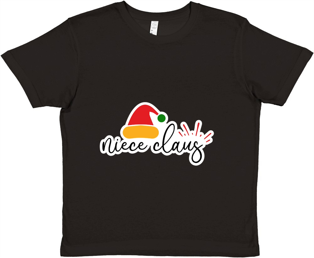 Niece Claus Premium Kids Crewneck T-shirt