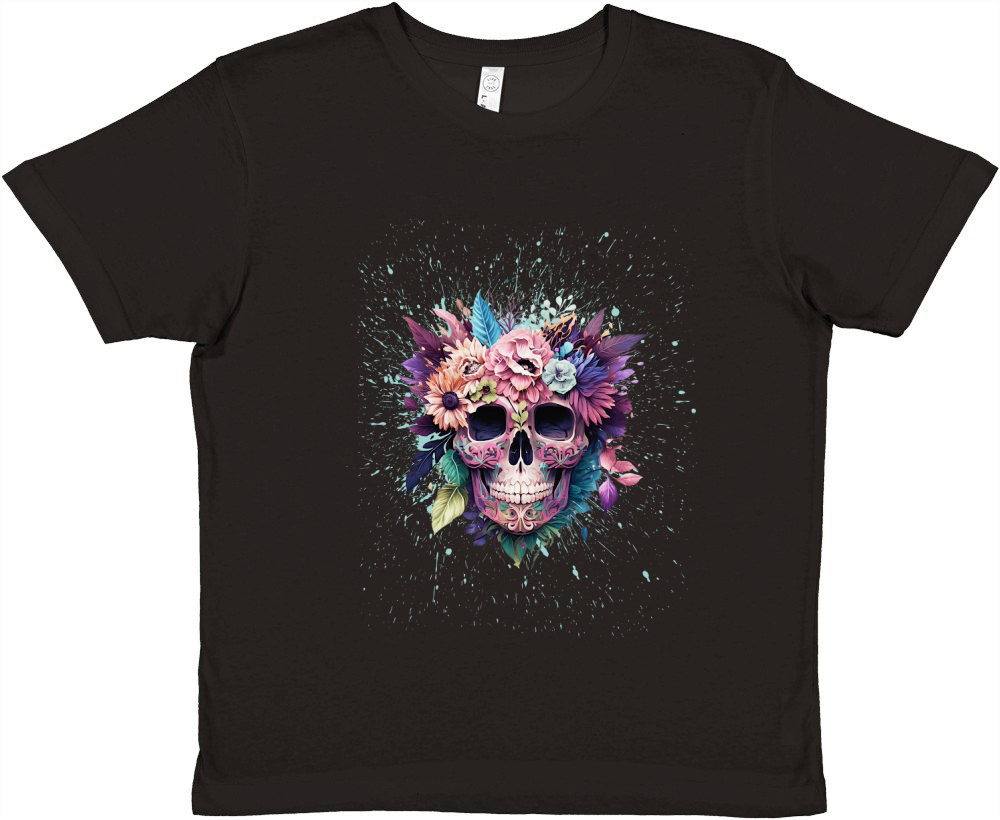 Sugar Skull , I am not in danger Premium Kids Crewneck T-shirt