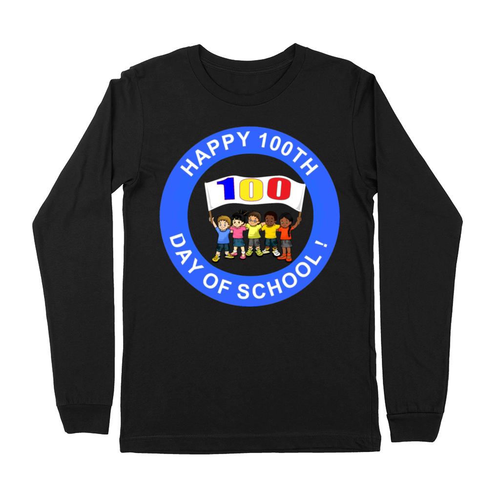 100 days of school Premium Long Sleeve