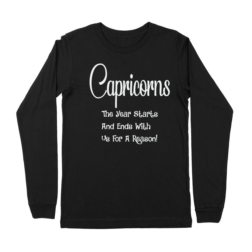 Capricorn The Year Starts And Ends Premium Long Sleeve