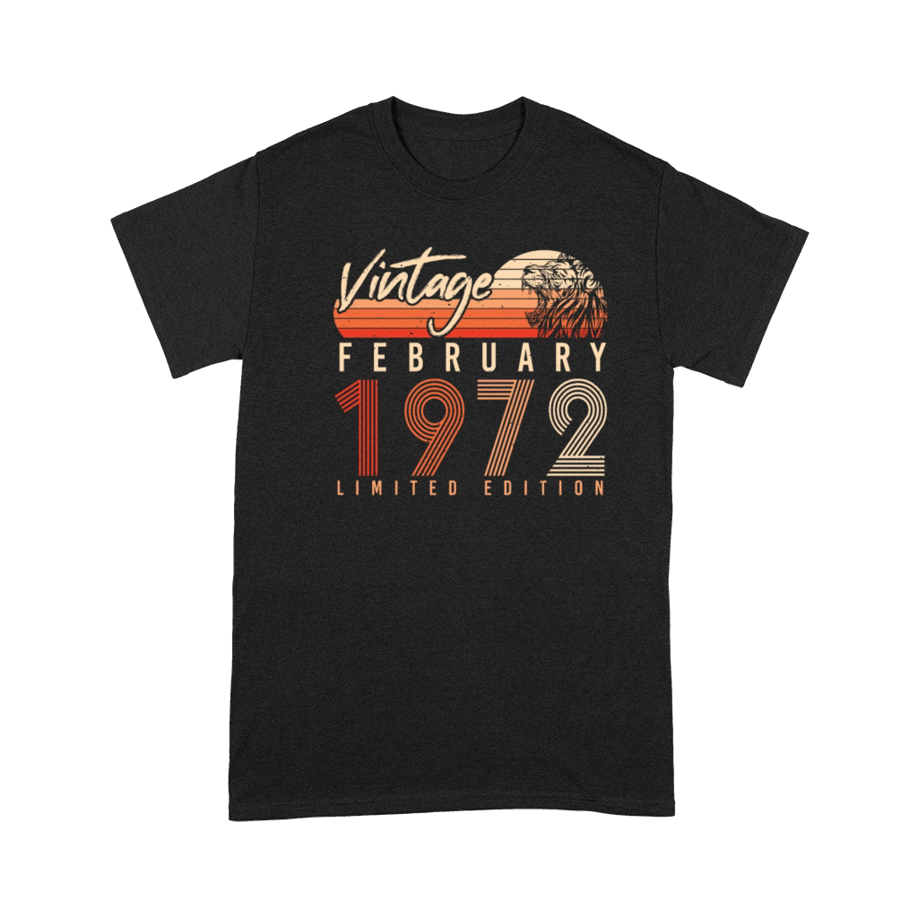 1972 February Limited Vintage Premium T-shirt