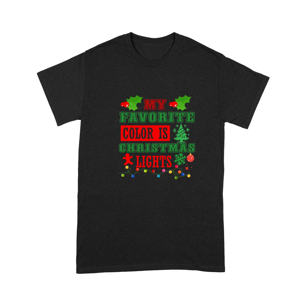 My Favorite Color is Christmas Lights  0 Premium T-shirt