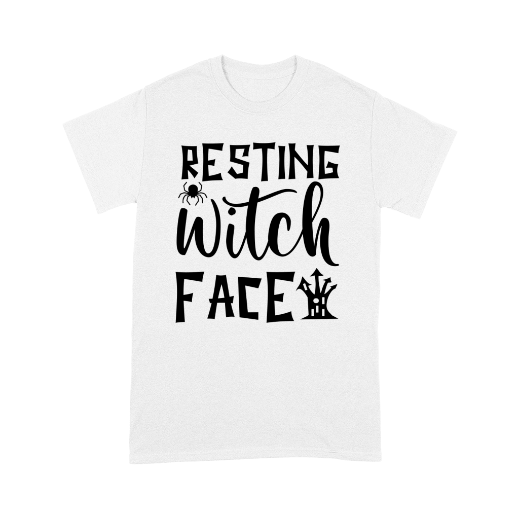 Resting Witch Face Halloween Costume Premium T-shirt