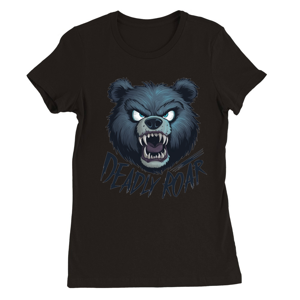 Deadly roar Premium Womens Crewneck T-shirt