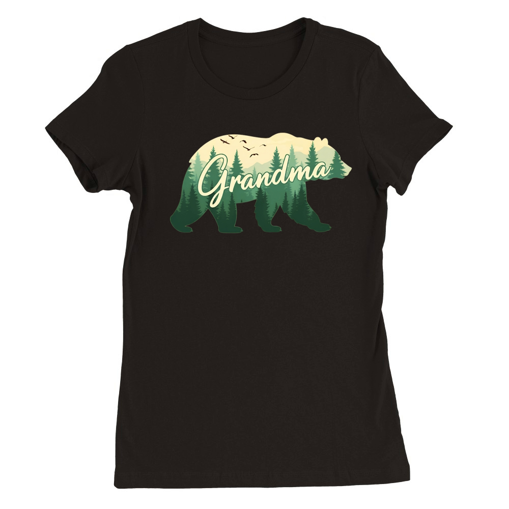 Grandma 03 Premium Womens Crewneck T-shirt