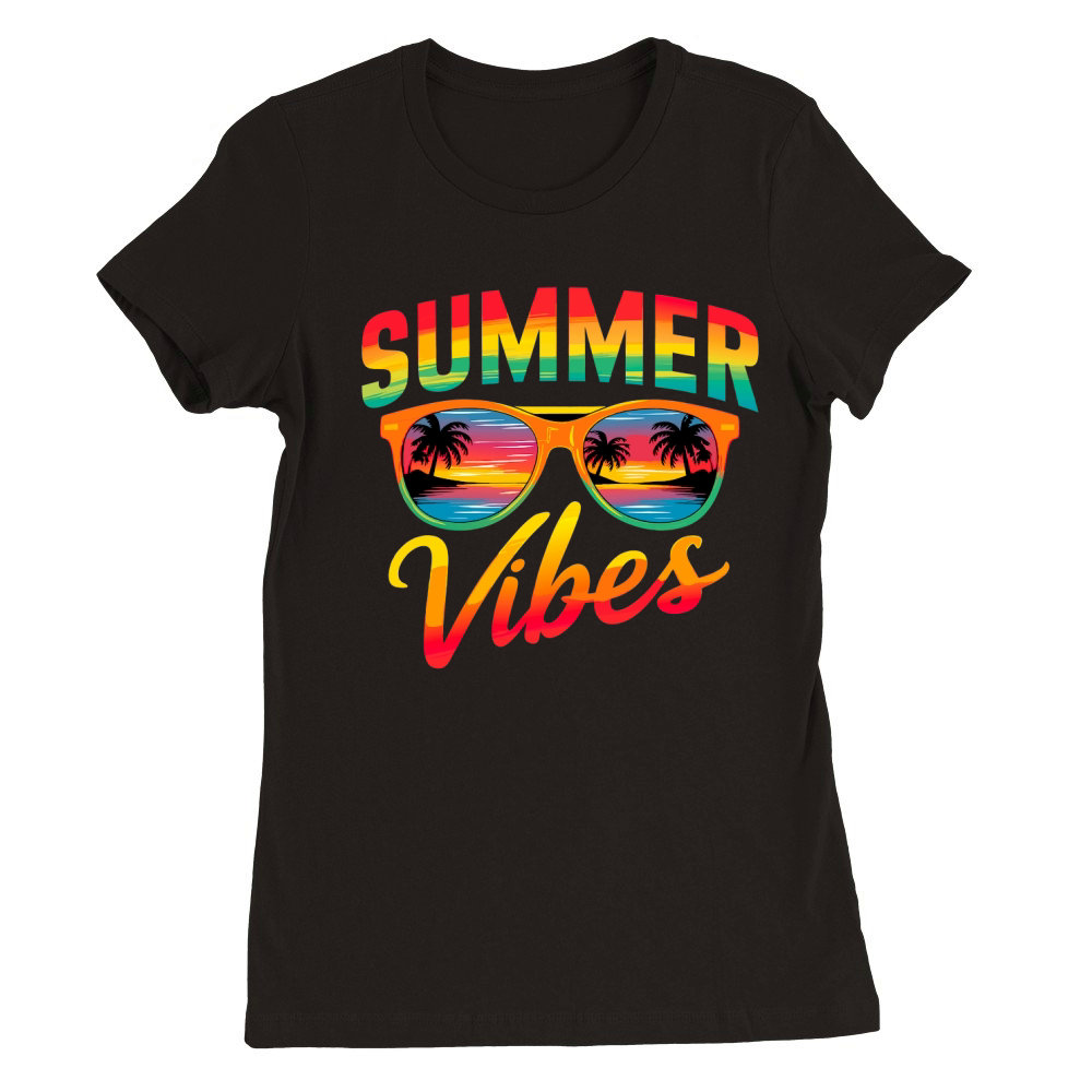 Summer Vibes 5.10 Premium Womens Crewneck T-shirt