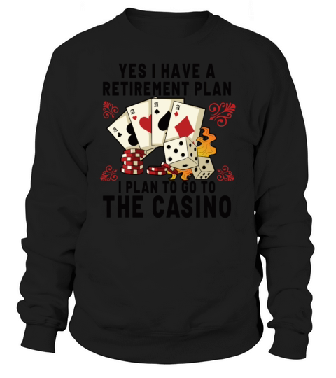 Poker Casino Poker Player Gambling Roulette Gift Sweatshirt Unisex