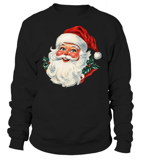 Vintage Santa Claus Sweatshirt Unisex
