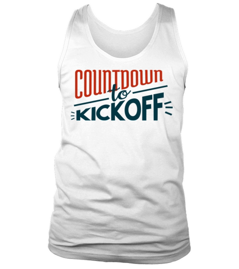 American Football Countdown to Kickoff Tank Top Unisex