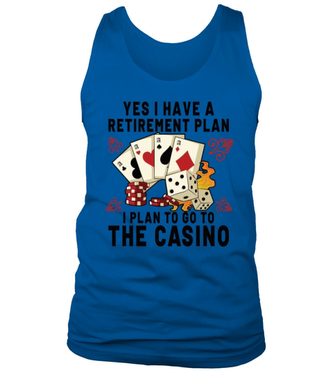 Poker Casino Poker Player Gambling Roulette Gift Tank Top Unisex