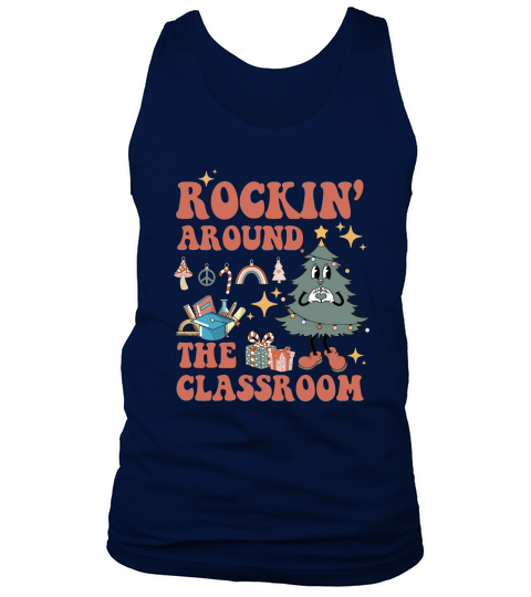 Rockin around the classroom Tank Top Unisex