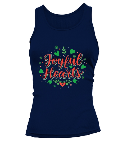 festive cheer  use vibrant colors and playful typ Tank top Woman