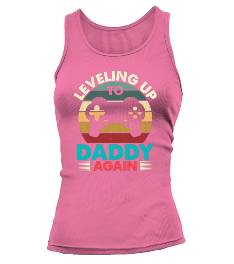 Leveling Up To Daddy Again Retro Vintage Dad Again Tank top Woman
