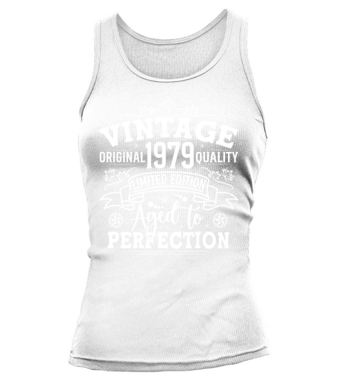 Vintage Birthday TShirt Design Bundle 1979 Tank top Woman