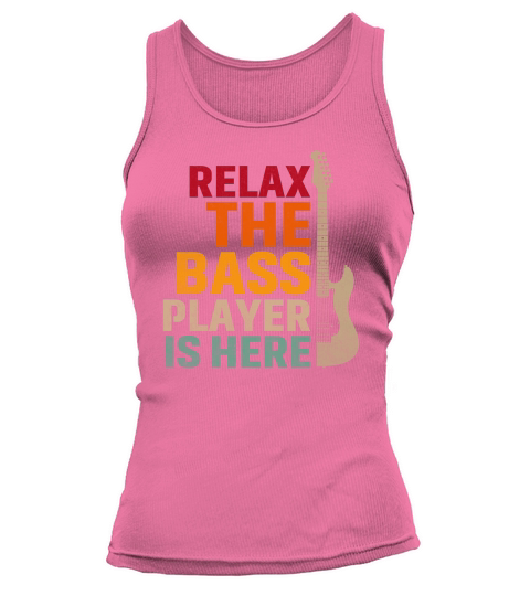 Vintage Relax the Guitar Player Is Here Tank top Woman