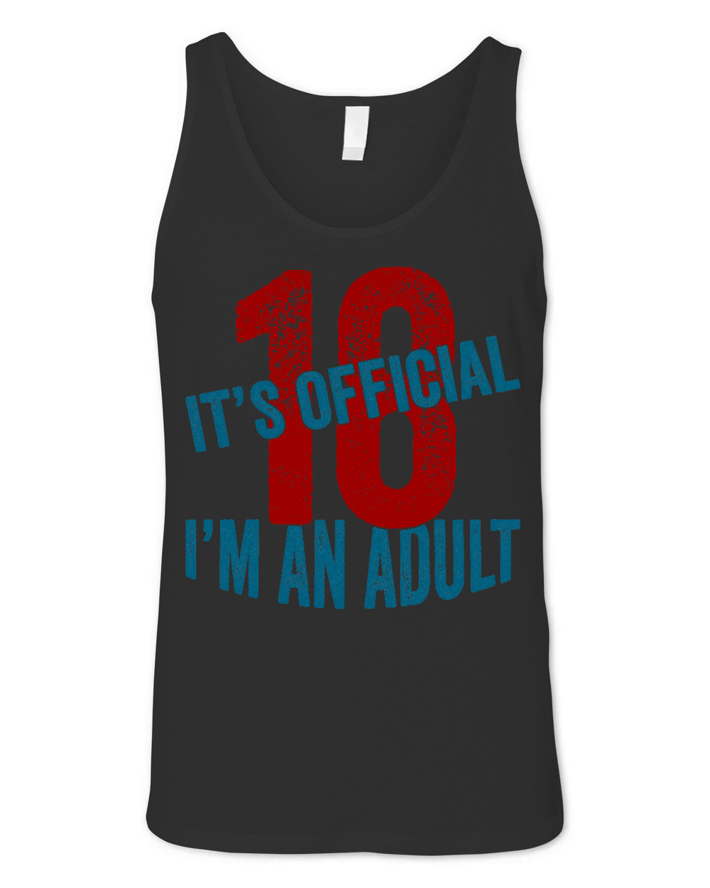 Its Official 18 Birthday Unisex Jersey Tank