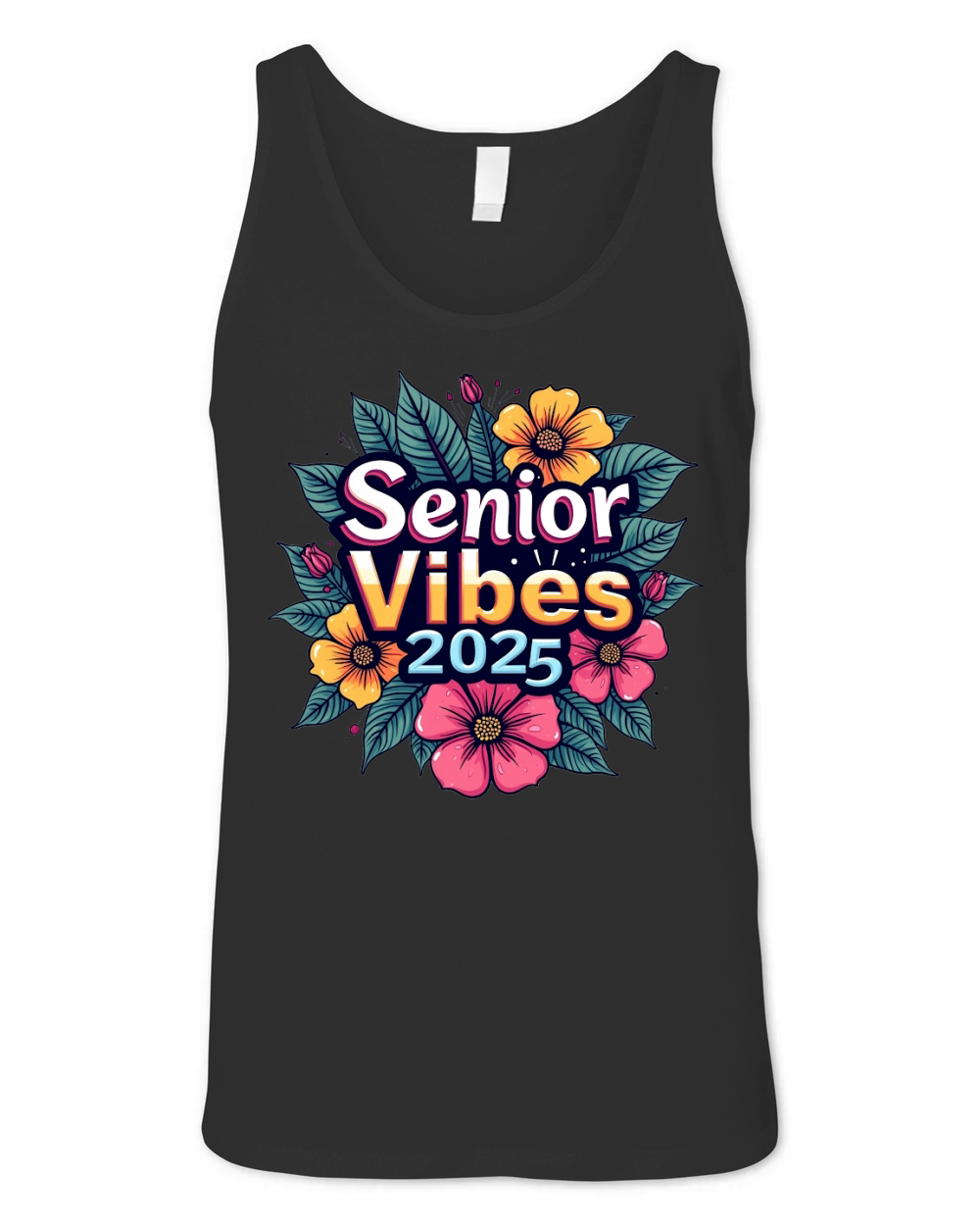 Senior Vibes 2025 Unisex Jersey Tank