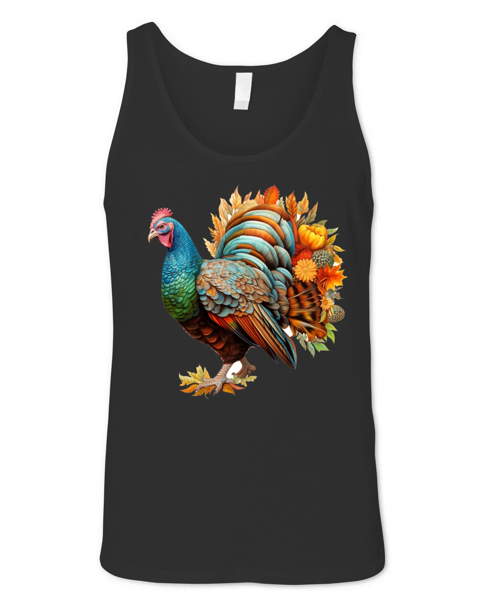 Thanksgiving Funny Turkey 16 Unisex Jersey Tank