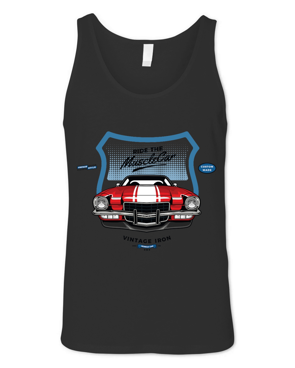 Vintage Car 20 Unisex Jersey Tank