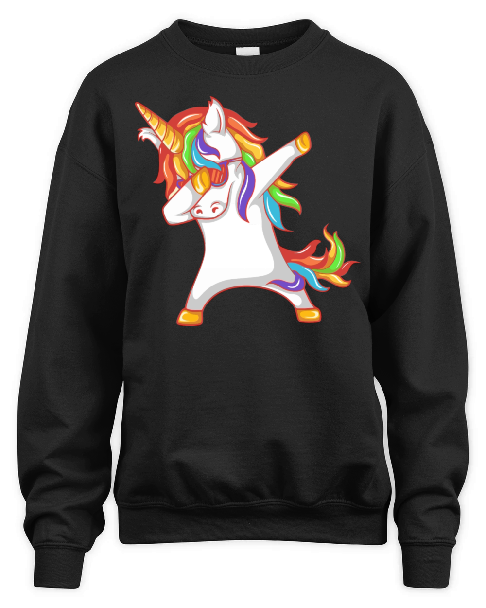 Dabbing Unicorn Unisex Premium Crewneck Sweatshirt