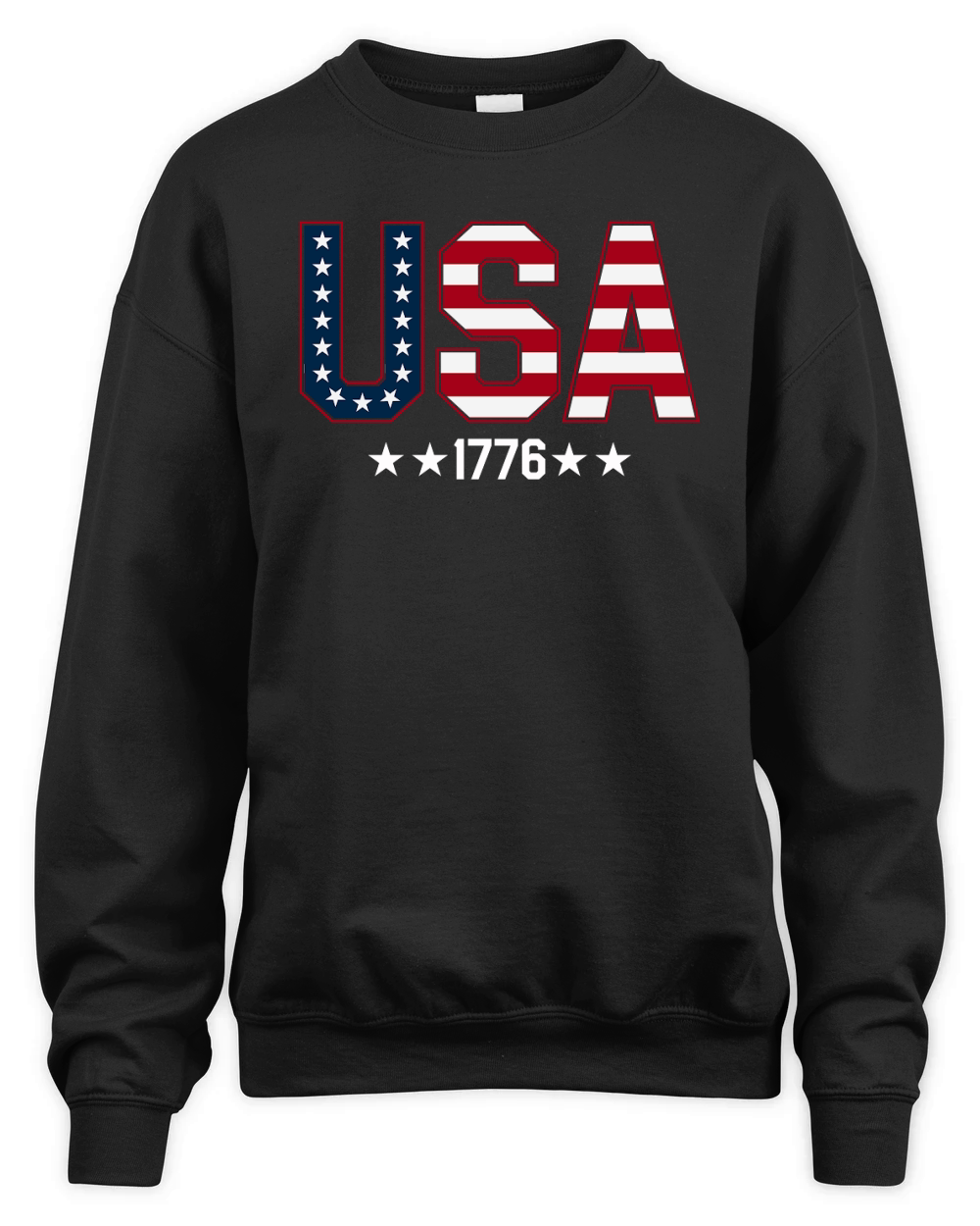 USA 1776 Unisex Premium Crewneck Sweatshirt