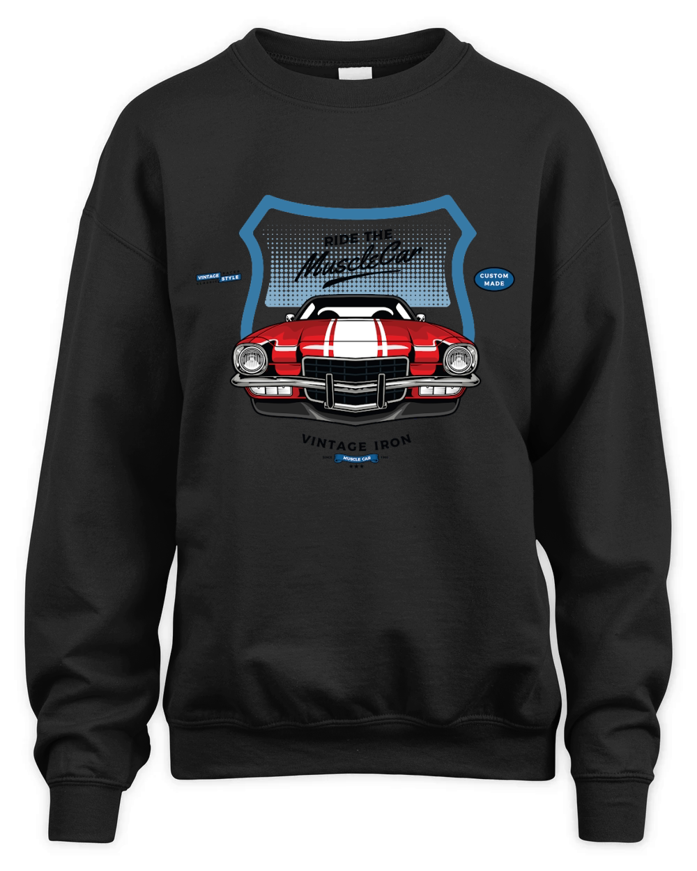 Vintage Car 20 Unisex Premium Crewneck Sweatshirt