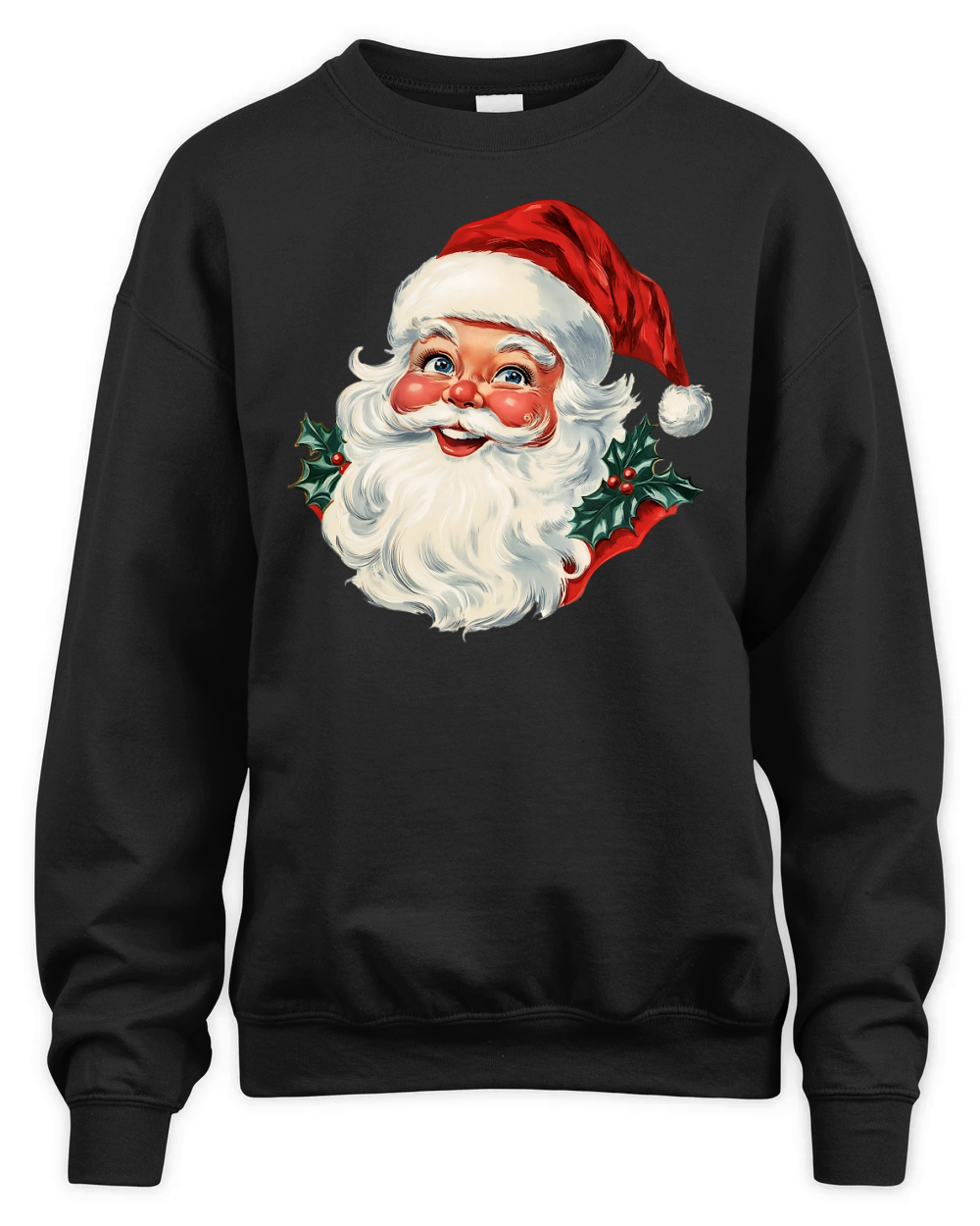 Vintage Santa Claus Unisex Premium Crewneck Sweatshirt