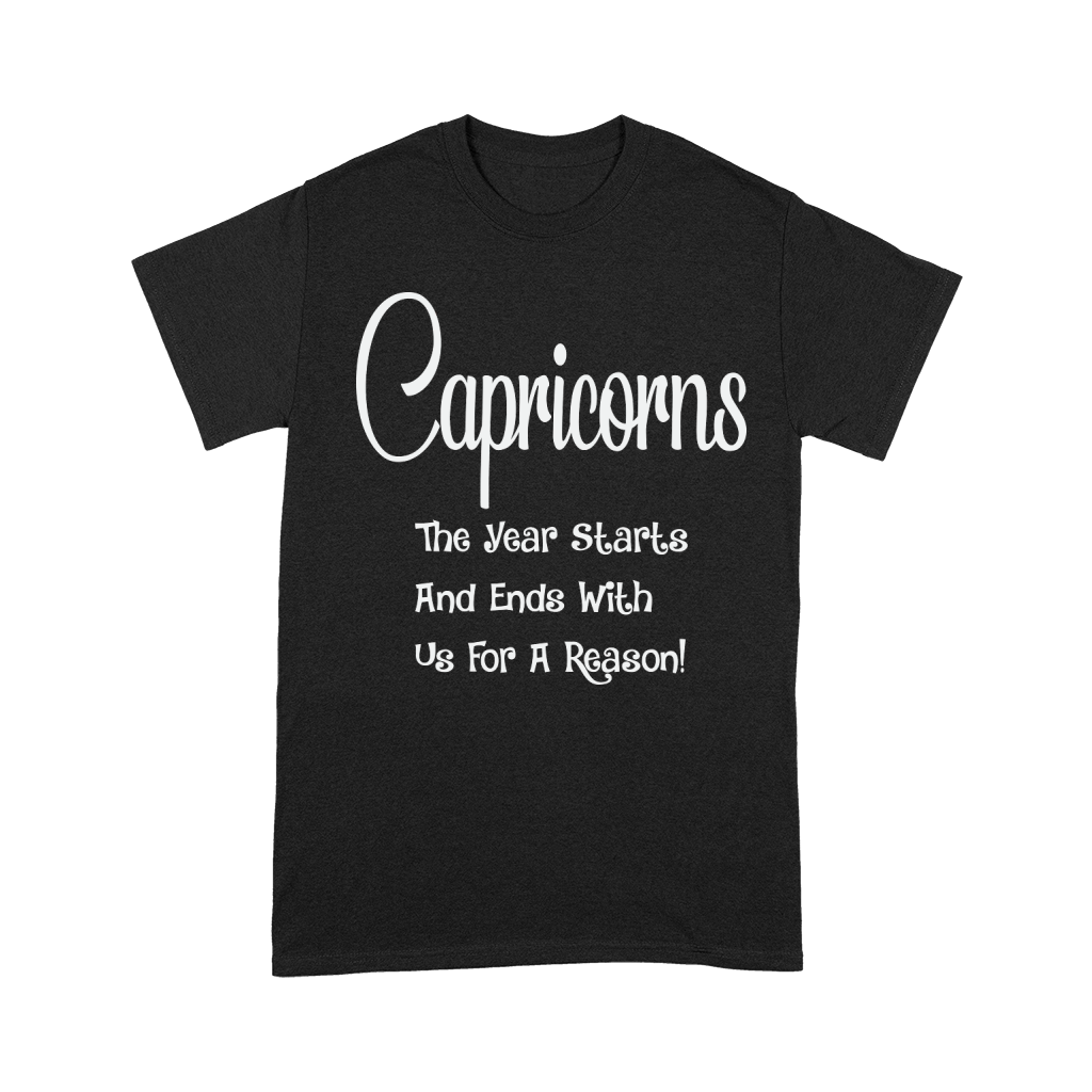 Capricorn The Year Starts And Ends Unisex T-Shirt