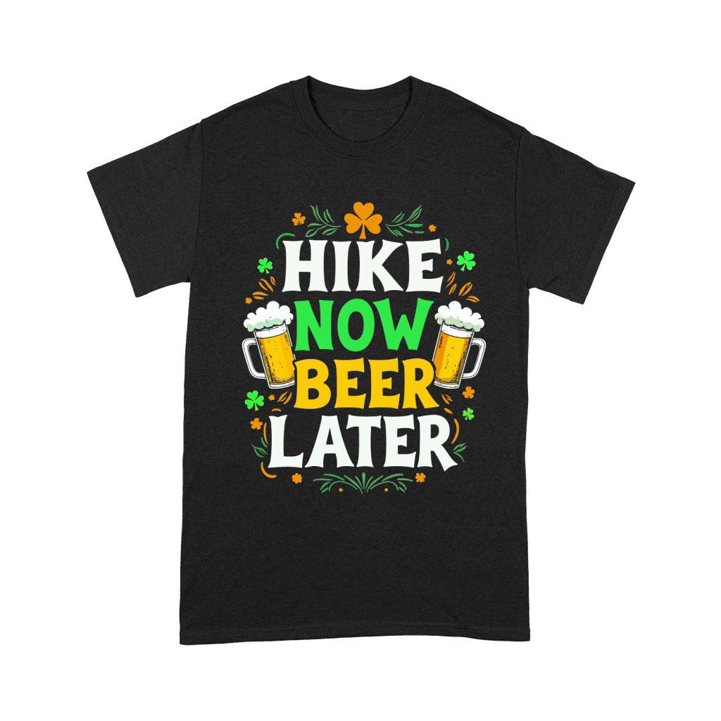 Hike now beer later Unisex T-Shirt