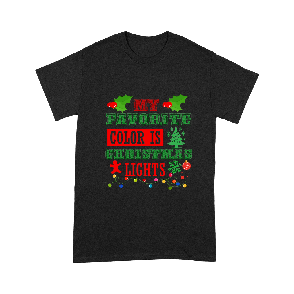 My Favorite Color is Christmas Lights  0 Unisex T-Shirt