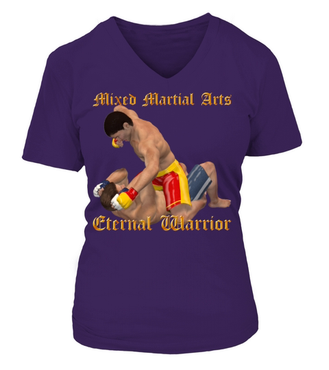 MMA Warrior V-neck T-Shirt Woman