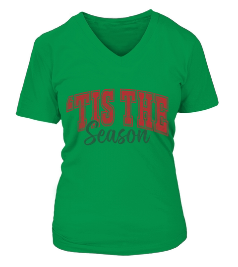 Tis The season V-neck T-Shirt Woman
