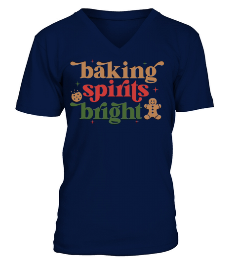 BakingSpiritsBright 2 V-Neck T-shirt