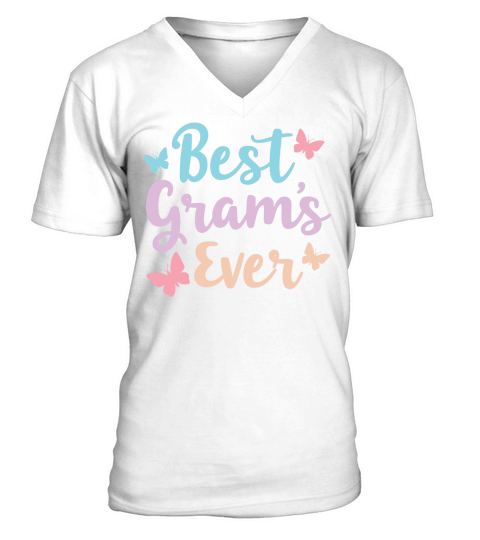 Best grams ever V-Neck T-shirt