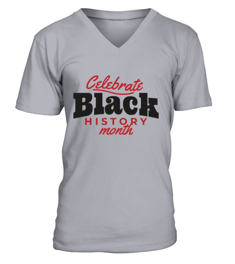 BLACK HISTORY Month V-Neck T-shirt