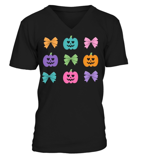 Bright Coquette Halloween 09 V-Neck T-shirt