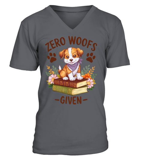 Zero woofs given V-Neck T-shirt