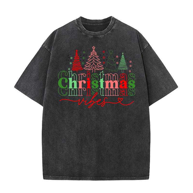 Christmas vibes 23 Washed T-Shirt