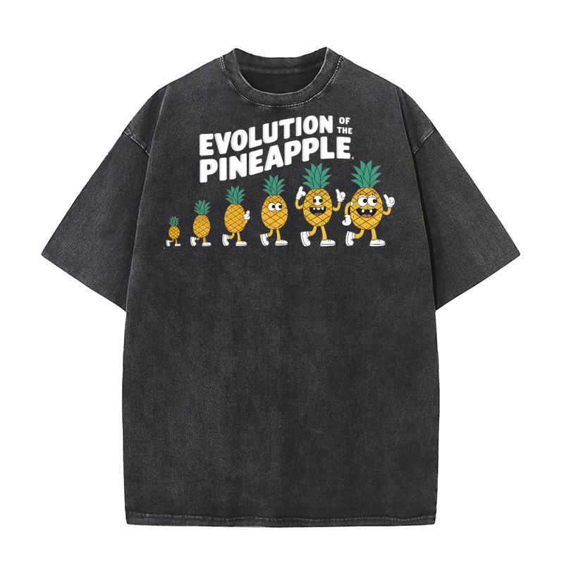 Evolution Of The Pineapple Washed T-Shirt