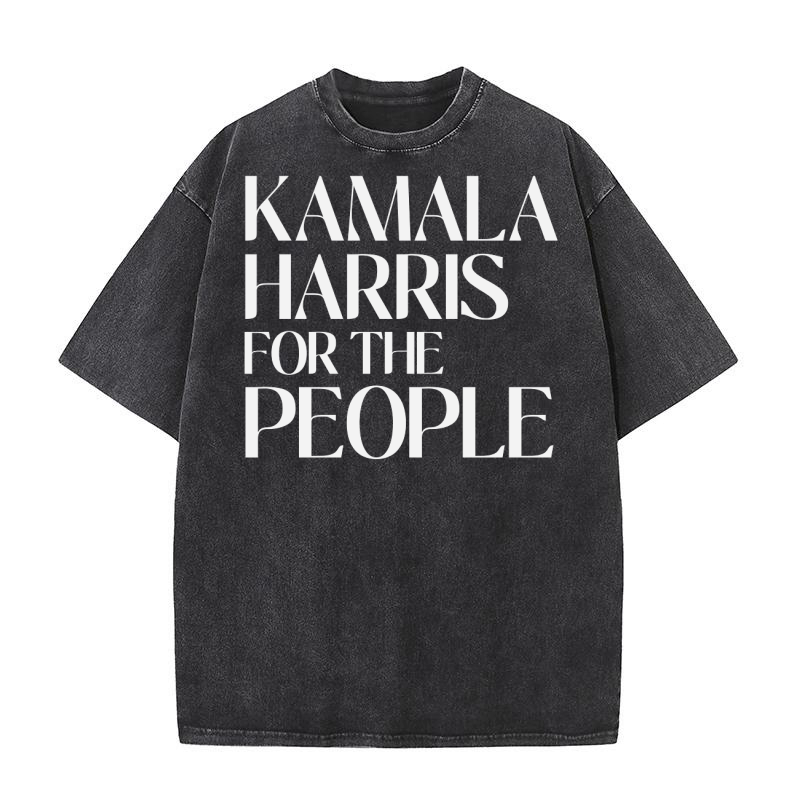 Kamala White 04 Washed T-Shirt